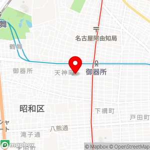 名鉄協商パーキング 台町2丁目の地図