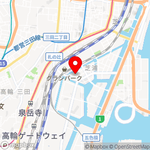 まいばすけっと 芝浦3丁目店の地図