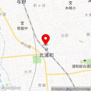 タイムズ マルエツ北浦和東口店の地図