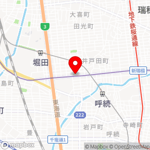 名鉄協商パーキング 妙音通2丁目の地図