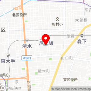 名鉄協商パーキング 白壁第8の地図