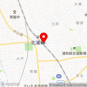 NPC24H フレンドサイクル北浦和駅東口の地図