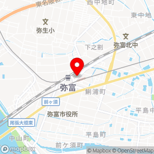 ファミリーマート 弥富駅前店の地図