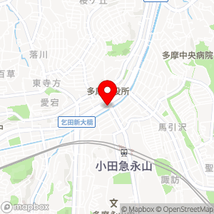 三井のリパーク 多摩乞田の地図