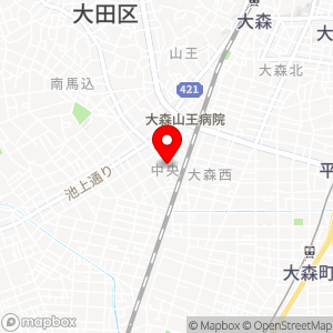 ナビパーク 大田中央第4の地図