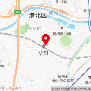 ナビパーク 小机町第1の地図