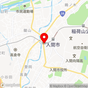 コナミスポーツクラブ入間の地図