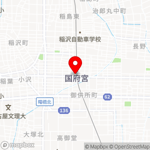 ローソン 国府宮駅前店の地図