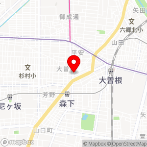 名鉄協商パーキング 大曽根西第5の地図