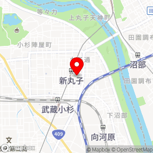 三井のリパーク 川崎新丸子東1丁目第2の地図