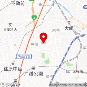 エコロパーク 戸越第17の地図