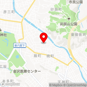 材木町533駐車場の地図