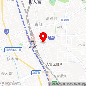 ファミリーマート 大宮仲町店の地図