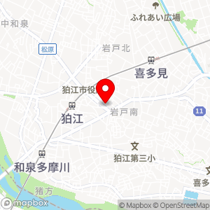 東都パーク 狛江駅前の地図