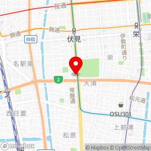 名鉄協商パーキング 伏見南第2の地図