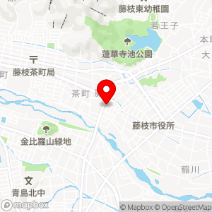 ファミリーマート 藤枝一丁目店の地図
