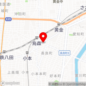 名鉄協商パーキング 烏森駅南第4の地図