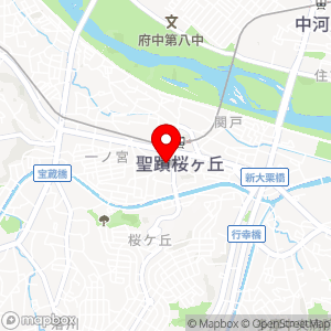 コムパーク 聖蹟桜ヶ丘第2の地図