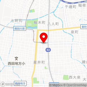 タイムズ 富山チューゲキ西町パーキングの地図