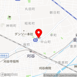 ローソン 刈谷中山店の地図