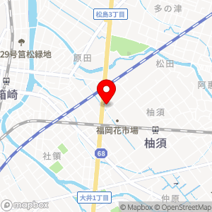 セブン-イレブン 福岡松田1丁目店の地図