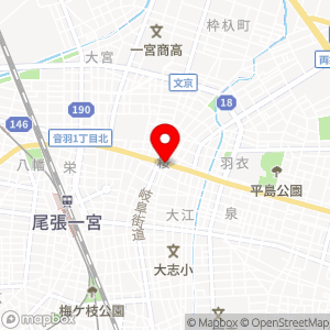 三井のリパーク 一宮大江1丁目の地図