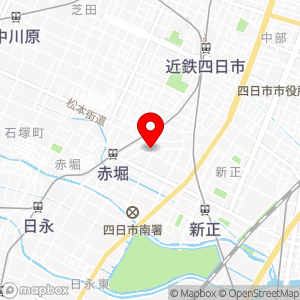 ローソン 四日市赤堀一丁目店の地図