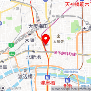 ローソン お初天神通り店の地図