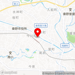 デイリーヤマザキ 秦野駅前店の地図