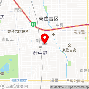 GSパーク 針中野駅前の地図