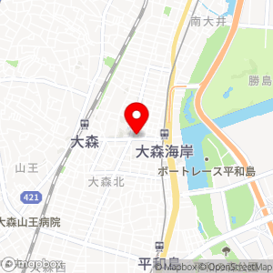三井のリパーク 南大井3丁目第5の地図