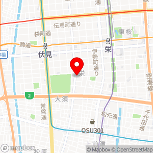 三井のリパーク 栄第14の地図