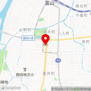 天然温泉 剣の湯 ドーミーイン富山の地図