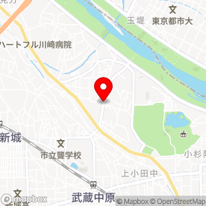 ファミリーマート 川崎宮内三丁目店の地図