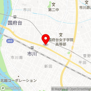 マックスバリュ エクスプレス市川の地図