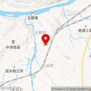 名鉄協商パーキング 中津川市にぎわいプラザの地図