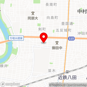 名鉄協商パーキング 岩塚町3丁目第3の地図
