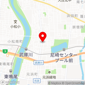 ダイエー グルメシティ尼崎大庄店の地図