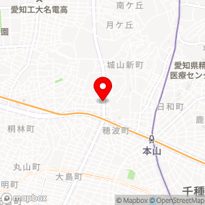 名鉄協商パーキング 覚王山第3の地図