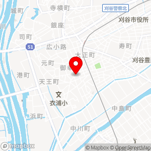 ローソン100 刈谷御幸町の地図