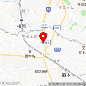タマパーク 橋本第4駐車場（代金先払い式）の地図