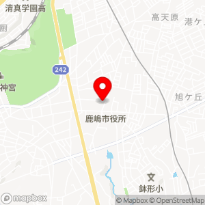 ローソン 鹿嶋市役所前店の地図