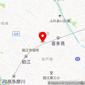 東都パーク 岩戸北1丁目の地図