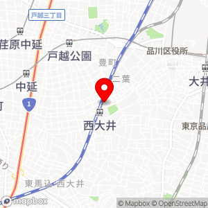 エコロパーク シンシア西大井の地図