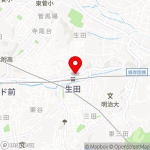 三井のリパーク 生田駅前の地図