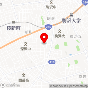 ブランシュ駐車場の地図