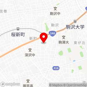 NBパーキング 新町1丁目の地図