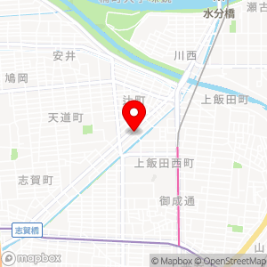 北区辻本通バイクガレージの地図