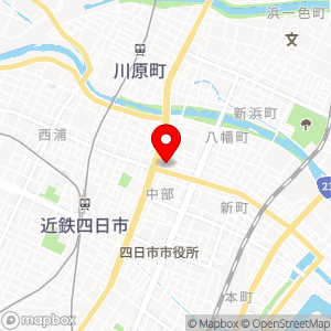 三井のリパーク 四日市中部第2の地図