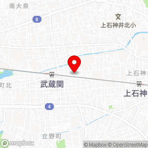 西武スマイルパーク 関町東の地図